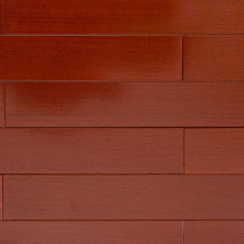 Parquet Padouk Rouge Brun Mat Bois Massif