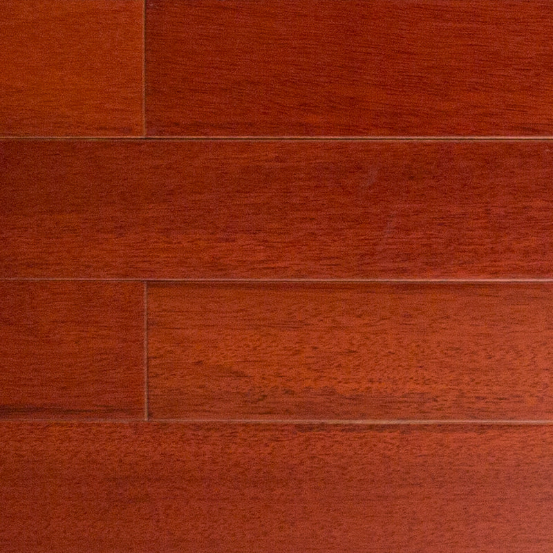 Parquet en bois massif mat marron foncé noyer