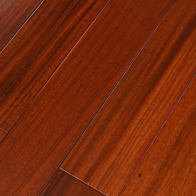 Panga Panga Parquet Bois Massif Brun Foncé Naturel Brillant