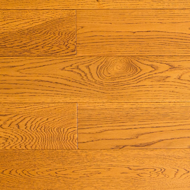Parquet en bois massif vintage marron foncé en bois de prunier