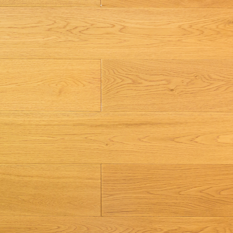 Parquet Bois Massif Chêne Caramel Clair Surface Lisse Click