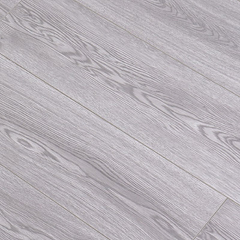 Plancher en bois d'ingénierie multicouche en bois de frêne jaune clair à grain droit mat Click Lock