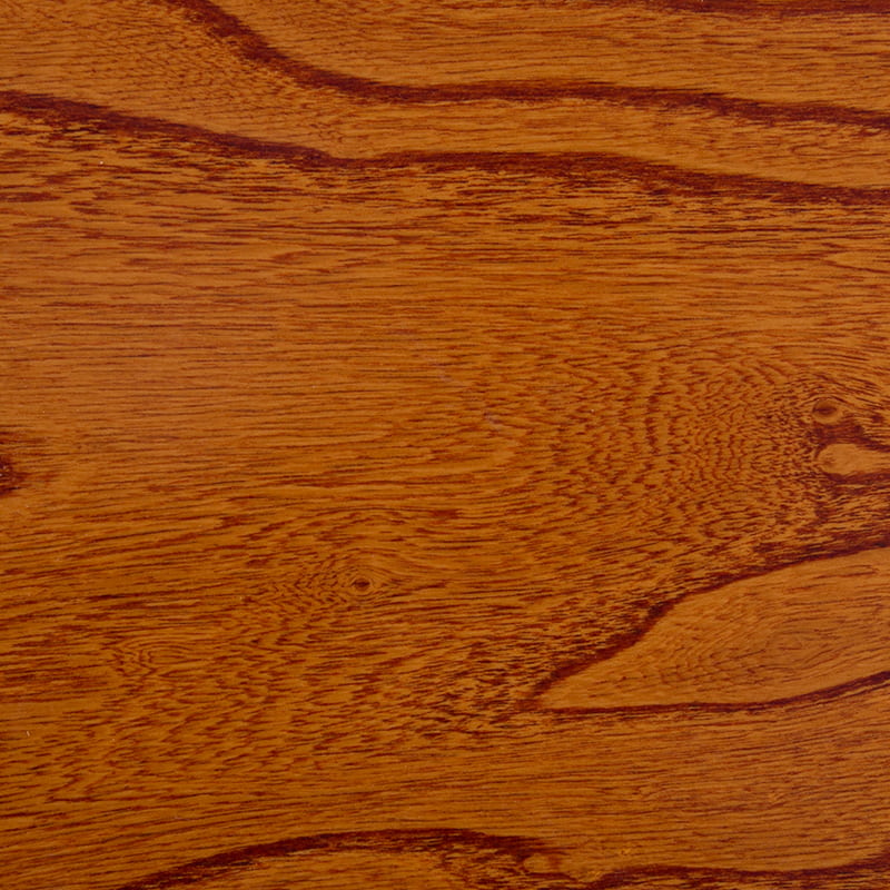 Parquet multicouche en bois d'ingénierie Click gratté à la main Okan Red Brown