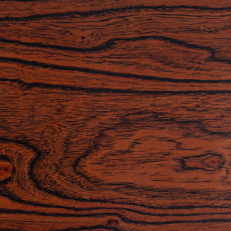 Plancher en bois d'ingénierie multicouche ébène brun foncé grain noir surface lisse Click