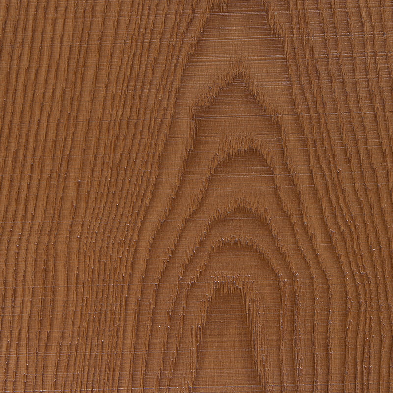 Plancher en bois d'ingénierie à serrure en forme d'arc à surface lisse à 3 couches