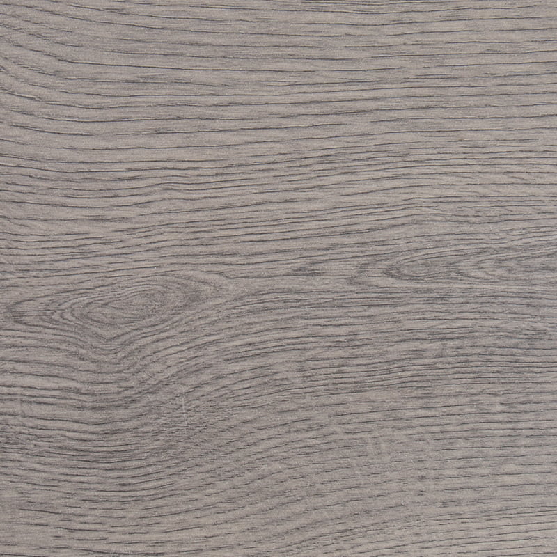 Parquet en bois d'ingénierie Click gratté à la main, ton gris clair, 3 couches