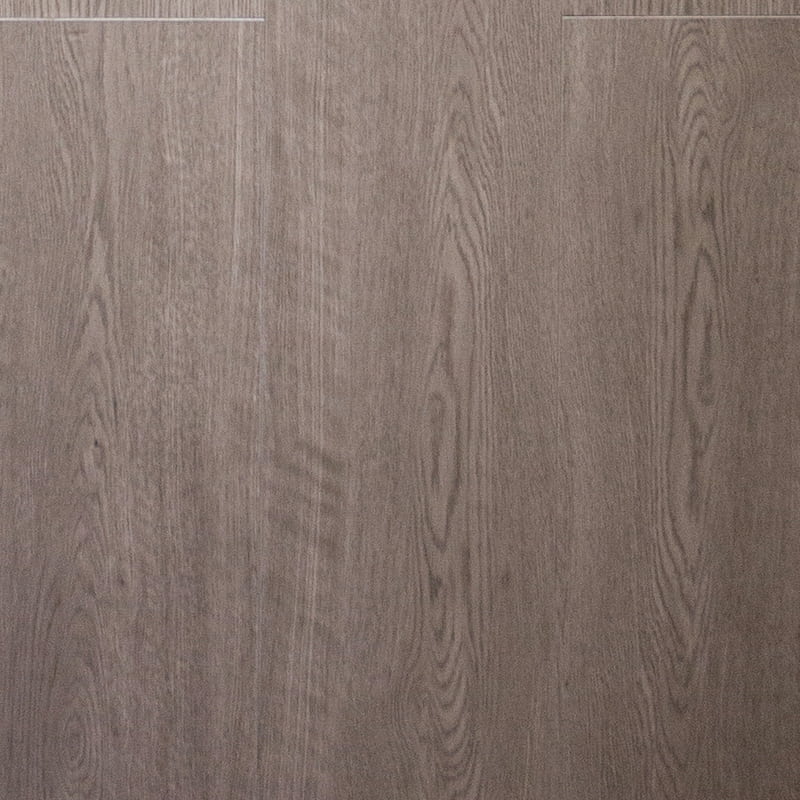 Plancher en bois d'ingénierie à serrure ronde à texture naturelle en chêne gris clair à 3 couches