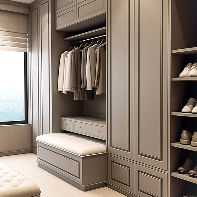 Dressing panoramique exécutif Manhattan avec îlot
